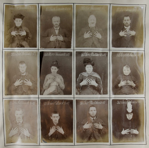 Photographs Of Prisoners In Stafford Gaol, 1883-1887(SRO D5112/58)